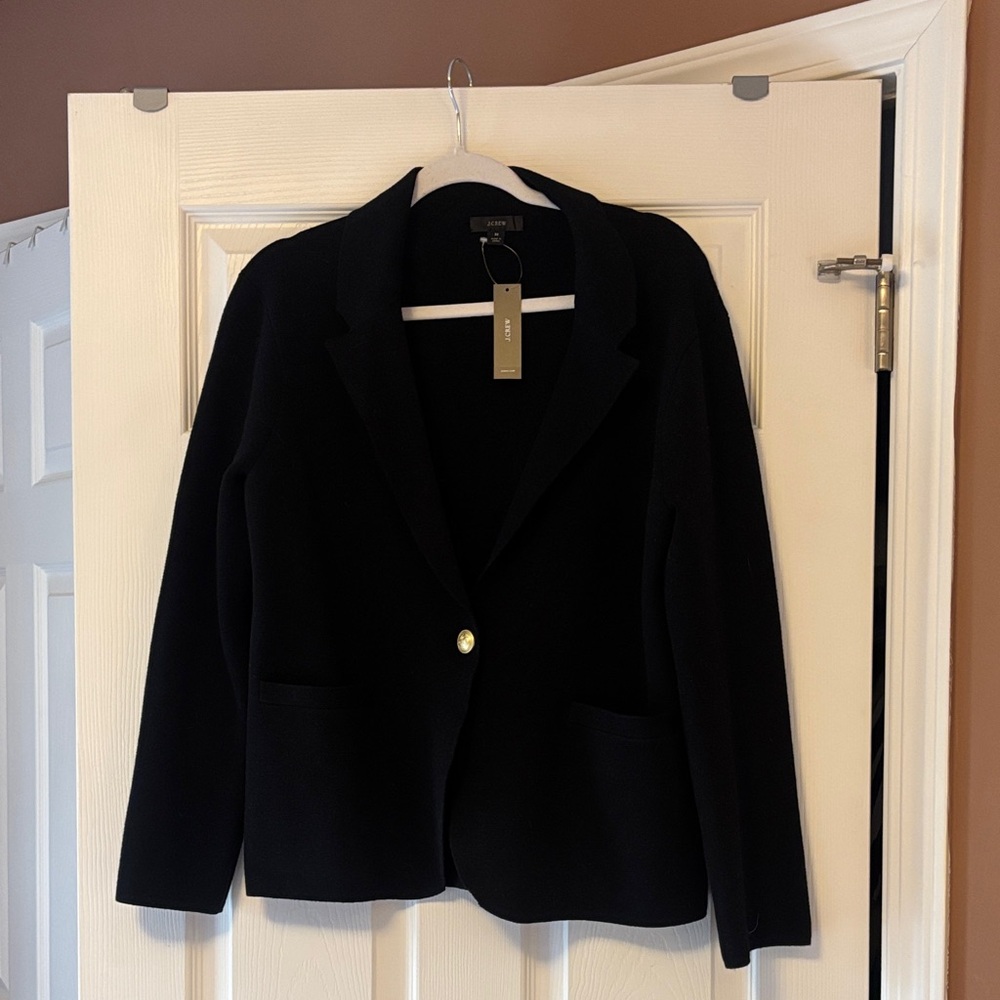J. Crew Knit Blazer - M - NWT